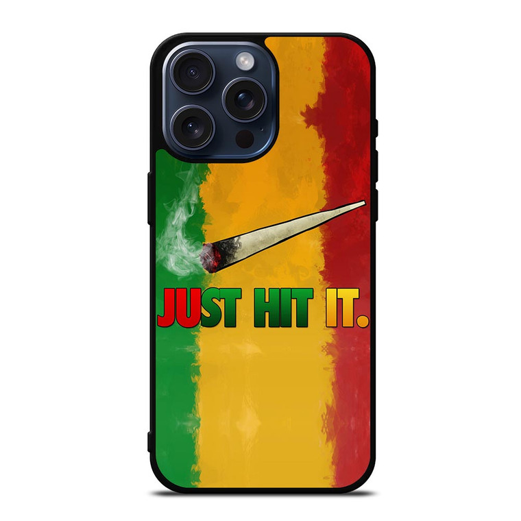 JUST HIT IT iPhone 15 Pro Max Case Cover JUST HIT IT iPhone 15 Pro Max Case Cover