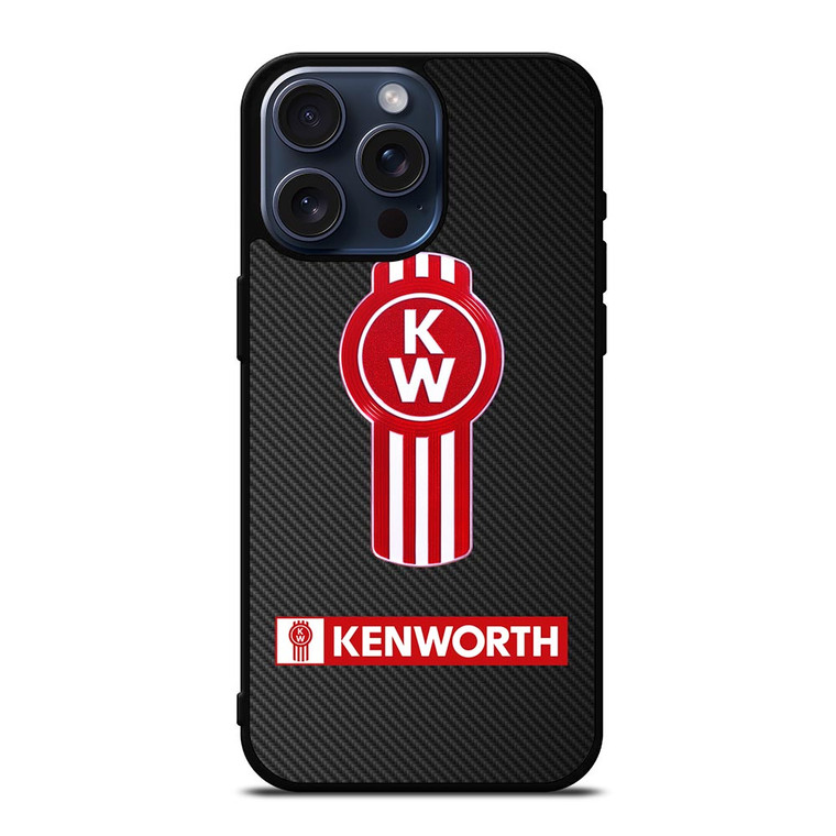 KENWORTH CARBON LOGO iPhone 15 Pro Max Case Cover KENWORTH CARBON LOGO iPhone 15 Pro Max Case Cover
