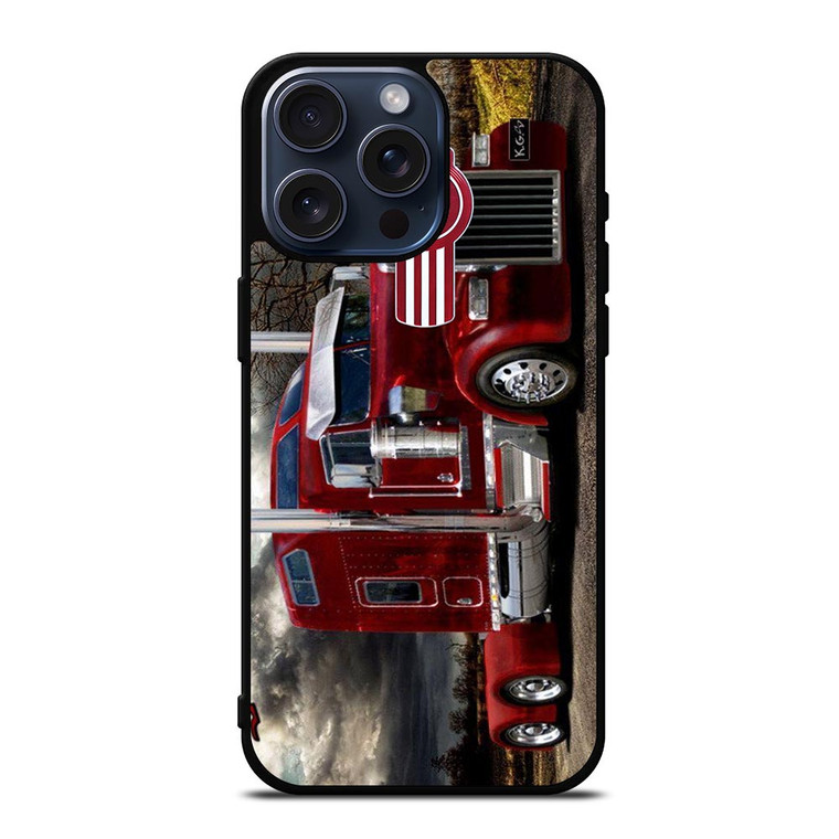 KENWORTH TRUCK RED iPhone 15 Pro Max Case Cover KENWORTH TRUCK RED iPhone 15 Pro Max Case Cover