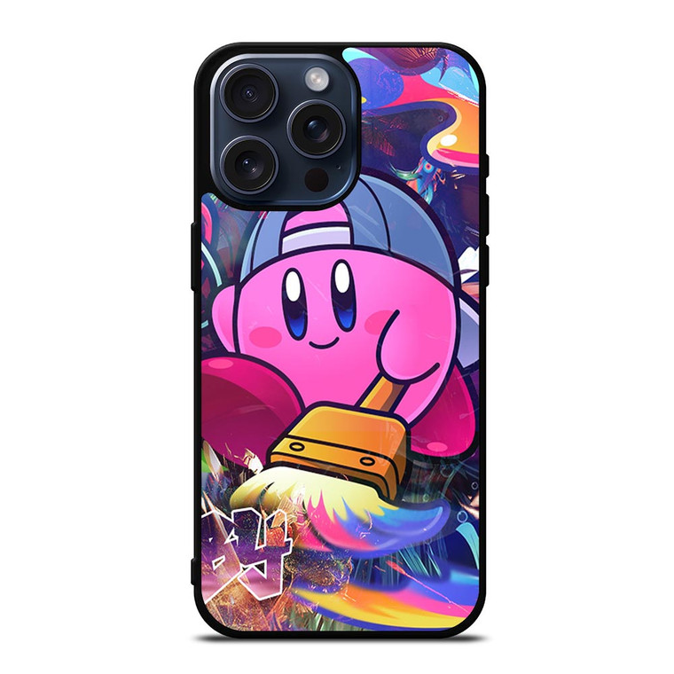 KIRBY CUTE CARTOON iPhone 15 Pro Max Case Cover KIRBY CUTE CARTOON iPhone 15 Pro Max Case Cover