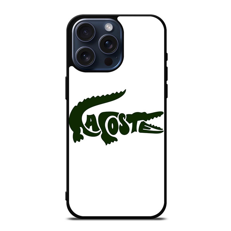 LACOSTE FASHION LOGO iPhone 15 Pro Max Case Cover