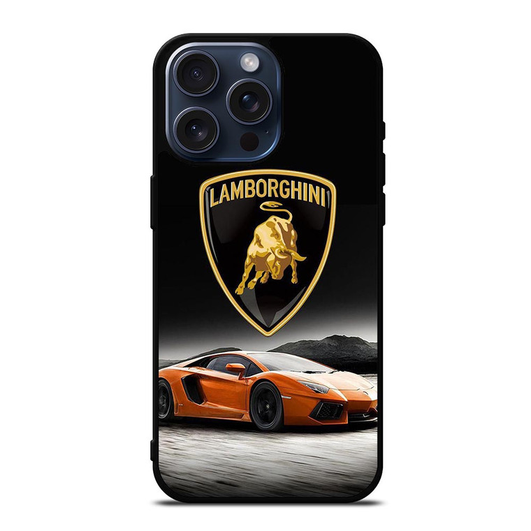 LAMBORGHINI CAR LOGO iPhone 15 Pro Max Case Cover