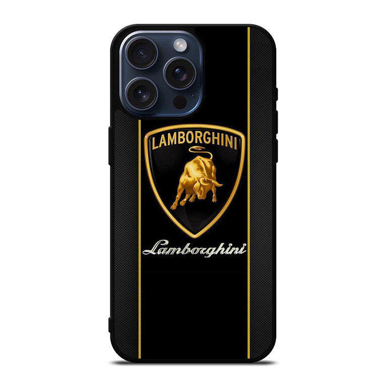 LAMBORGHINI CAR SYMBOL iPhone 15 Pro Max Case Cover