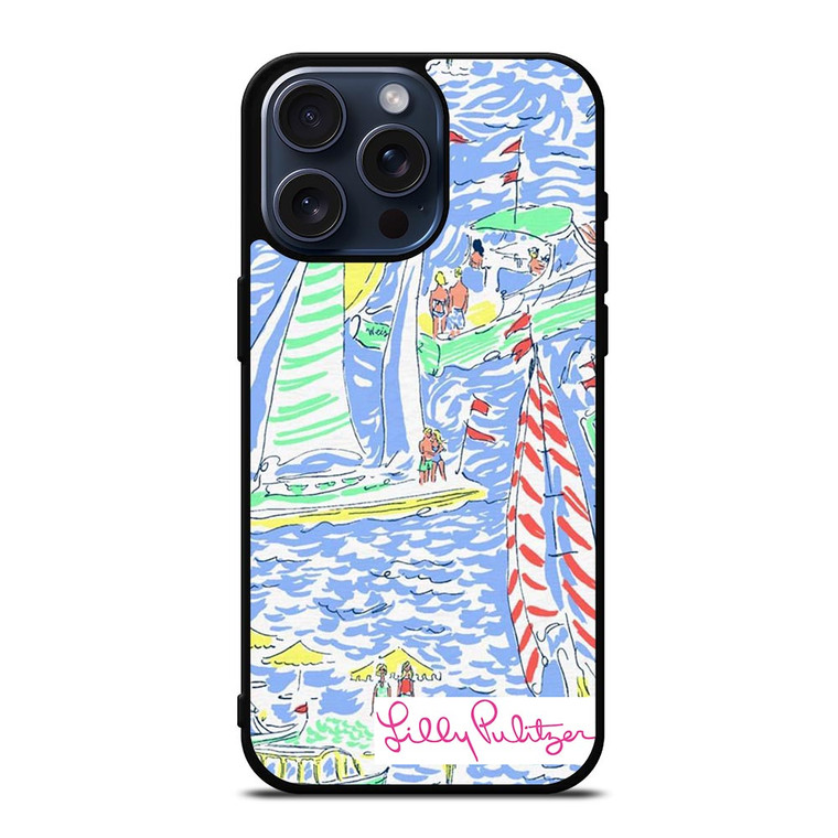 LILLY PULITZER BOAT iPhone 15 Pro Max Case Cover