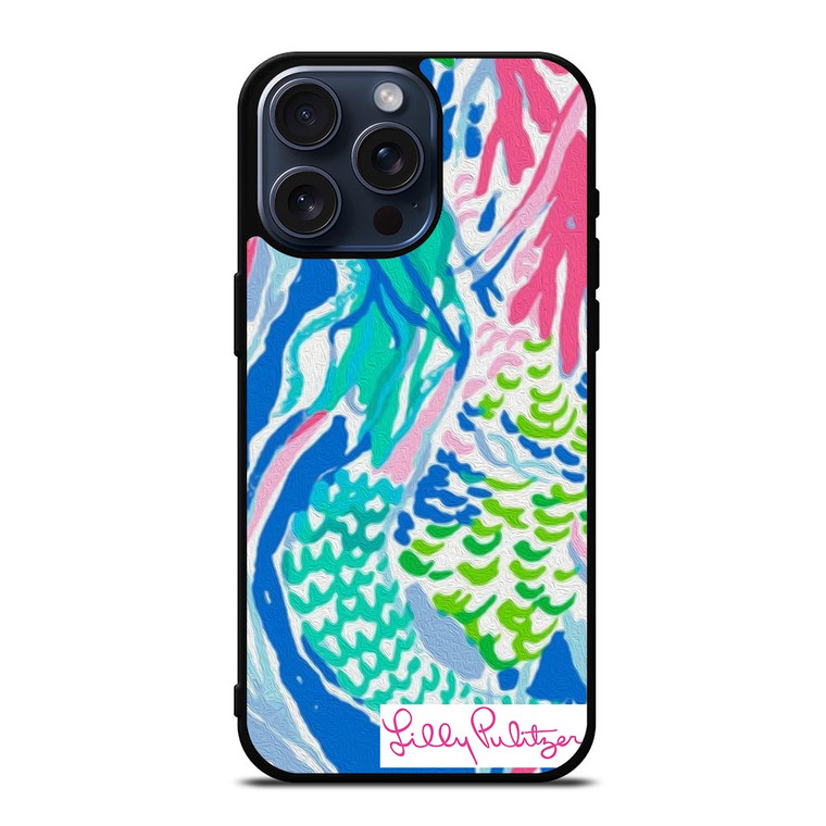 LILLY PULITZER MERMADE CAVE iPhone 15 Pro Max Case Cover LILLY PULITZER MERMADE CAVE iPhone 15 Pro Max Case Cover