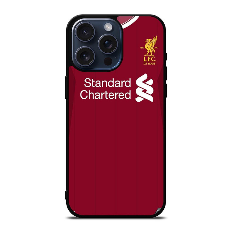LIVERPOOL FOOTBALL JERSEY KIT iPhone 15 Pro Max Case Cover