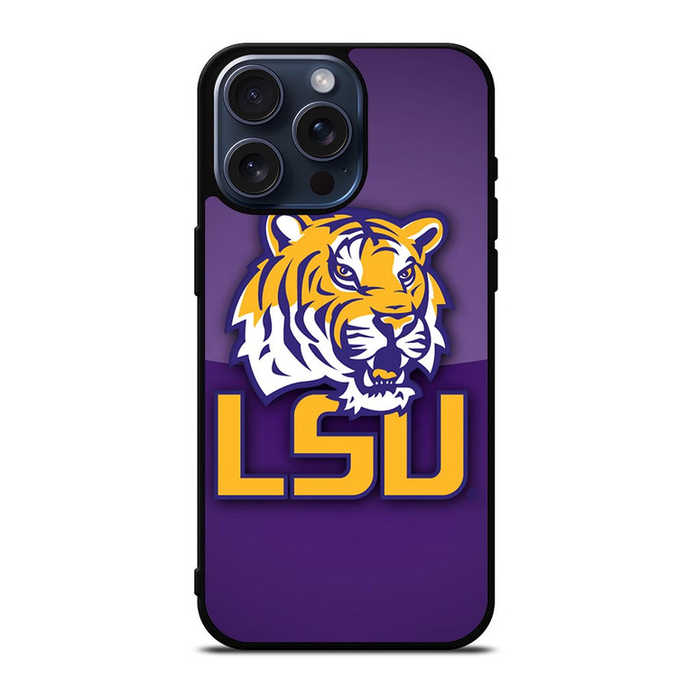 LSU TIGERS ICON iPhone 15 Pro Max Case Cover