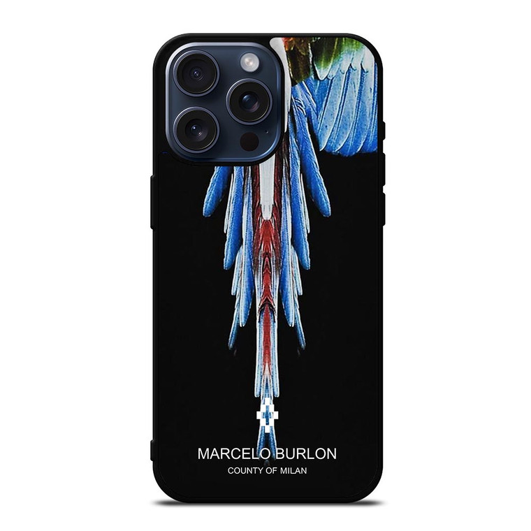 MARCELO BURLON BIRD iPhone 15 Pro Max Case Cover