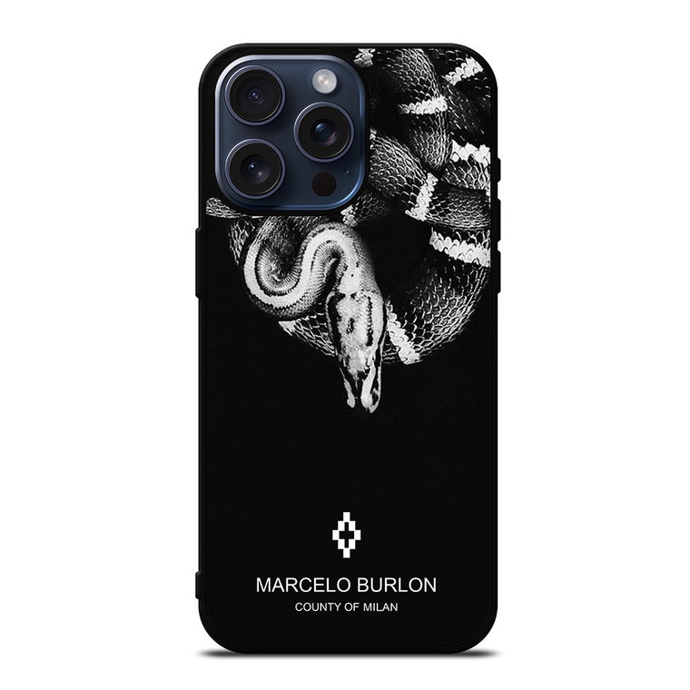MARCELO BURLON SNAKE 2 iPhone 15 Pro Max Case Cover