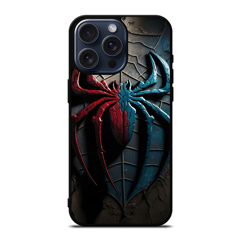 MARVEL SPIDERMAN ART EMBLEM iPhone 15 Pro Max Case Cover