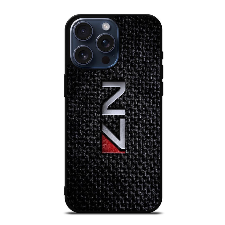 MASS EFFECT N7 METAL LOGO iPhone 15 Pro Max Case Cover