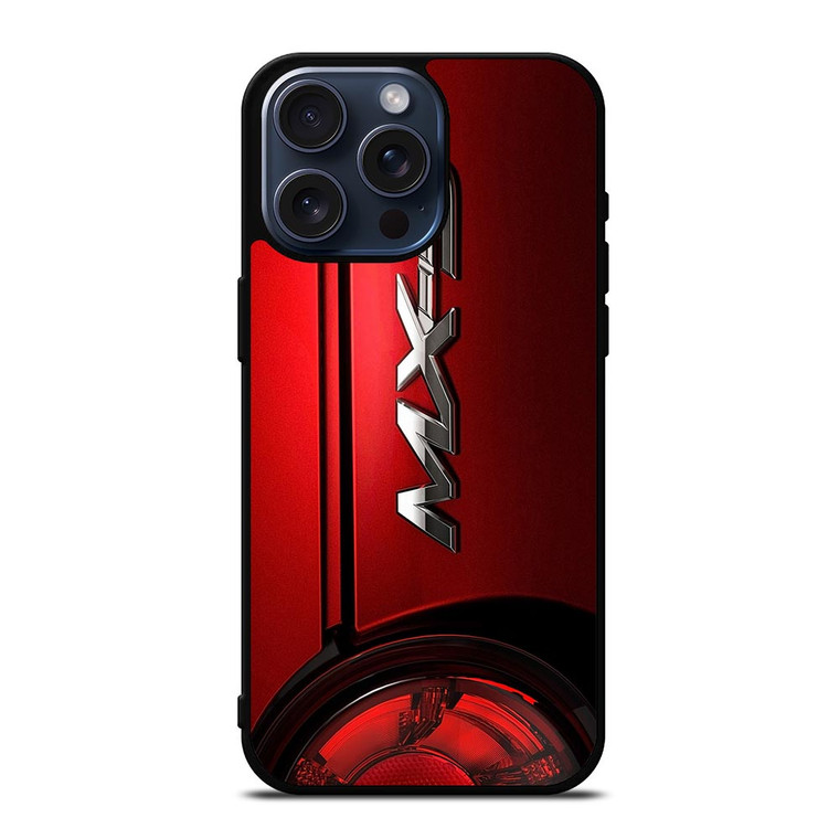 MAZDA MX5 SPORT CAR EMBLEM iPhone 15 Pro Max Case Cover