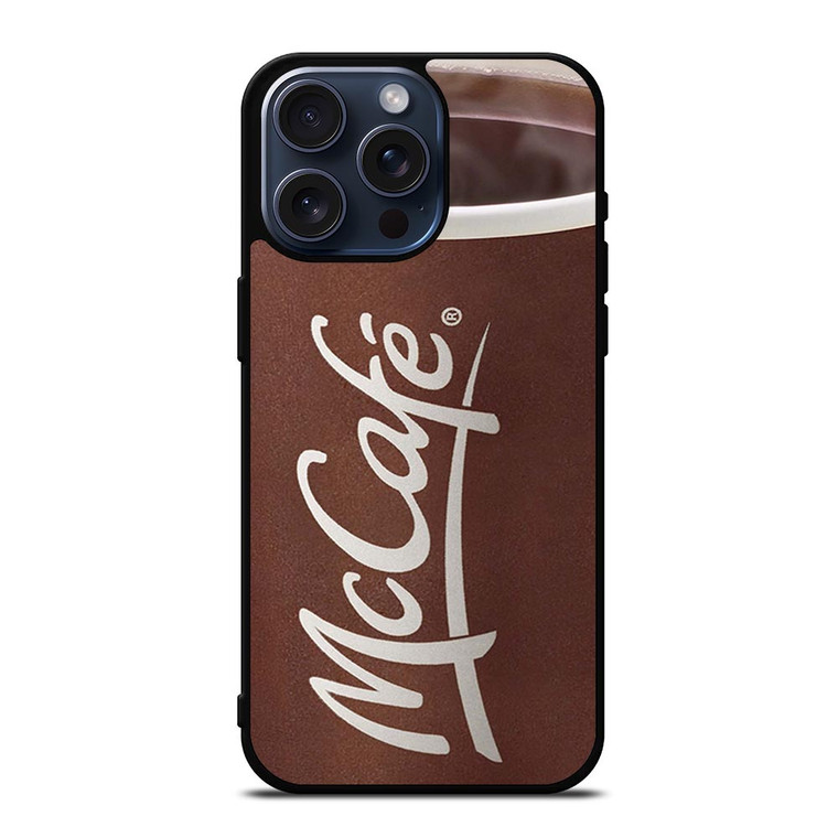 MCCAFE LOGO iPhone 15 Pro Max Case Cover