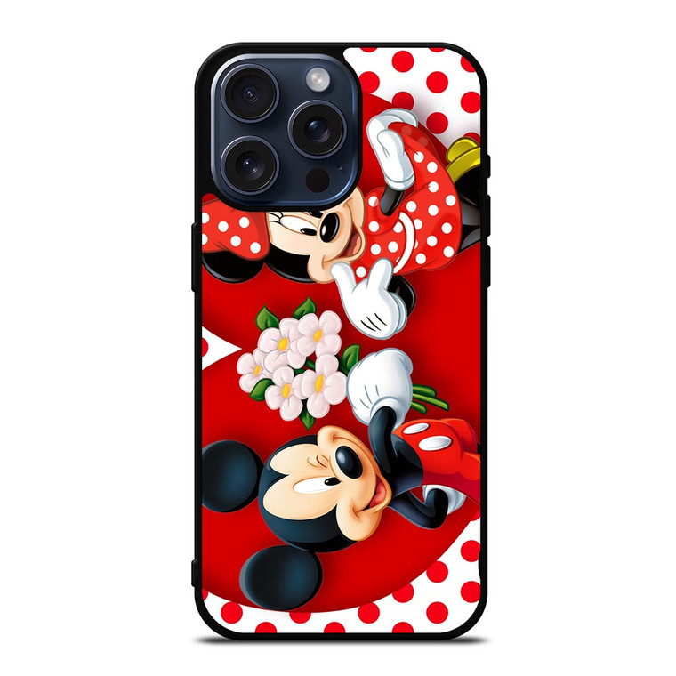 MICKEY MINNIE MOUSE DISNEY iPhone 15 Pro Max Case Cover