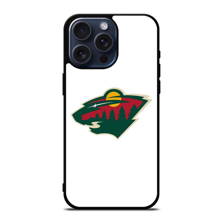 MINNESOTA WILD LOGO 3 iPhone 15 Pro Max Case Cover