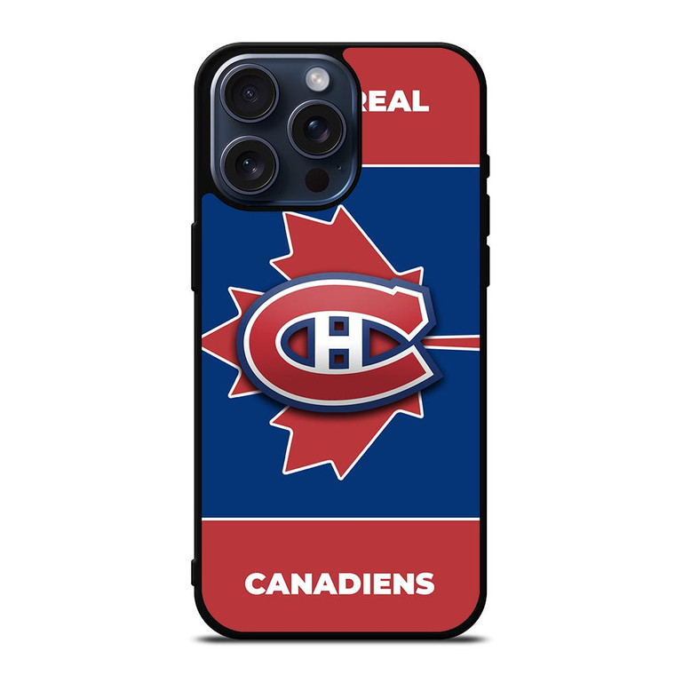 MONTREAL CANADIENS LEAF SYMBOL iPhone 15 Pro Max Case Cover