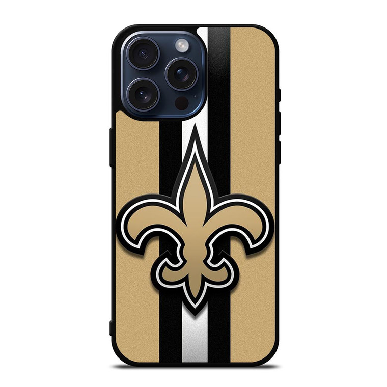 NEW ORLEANS SAINTS FOOTBALL CLUB LOGO iPhone 15 Pro Max Case Cover