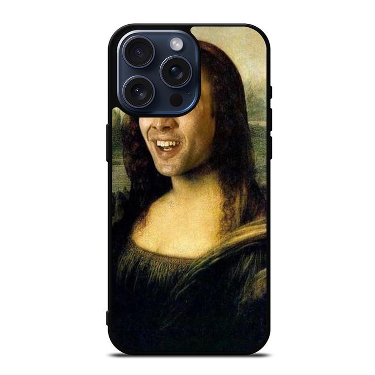 NICOLAS CAGE MONALISA 2 iPhone 15 Pro Max Case Cover NICOLAS CAGE MONALISA 2 iPhone 15 Pro Max Case Cover