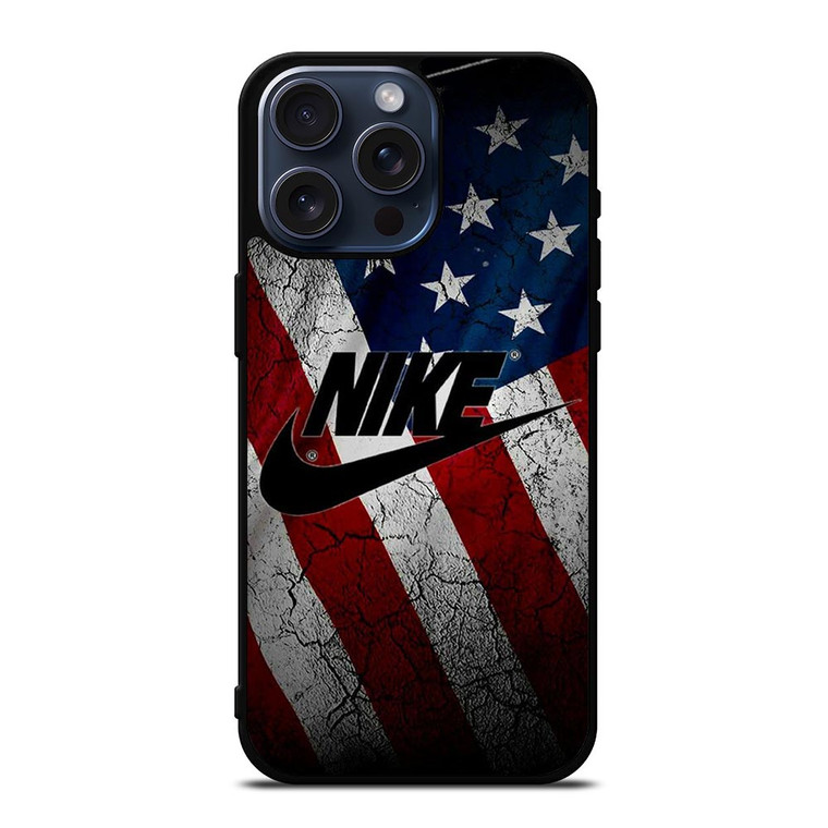 NIKE AMERICAN FLAG iPhone 15 Pro Max Case Cover NIKE AMERICAN FLAG iPhone 15 Pro Max Case Cover