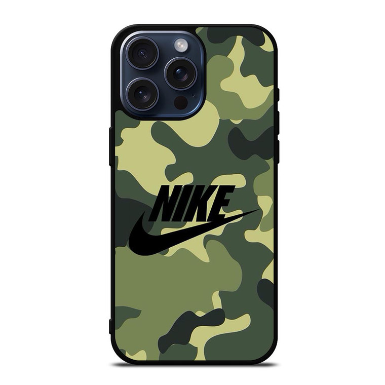 NIKE CAMO iPhone 15 Pro Max Case Cover NIKE CAMO iPhone 15 Pro Max Case Cover