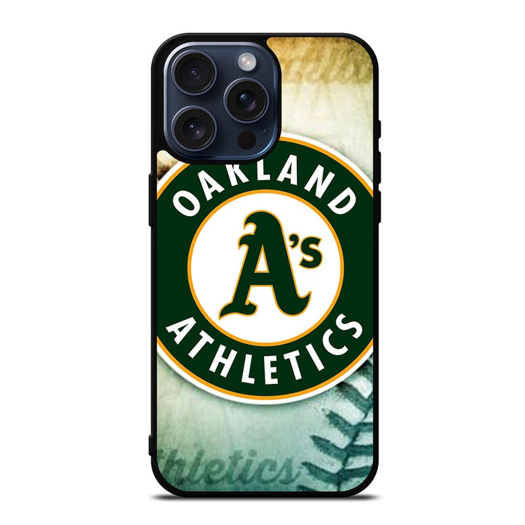OAKLAND ATHLETICS LOGO iPhone 15 Pro Max Case Cover
