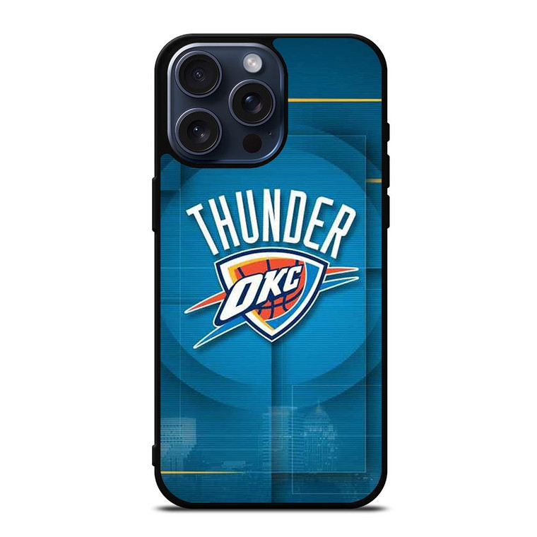 OKLAHOMA CITY THUNDER iPhone 15 Pro Max Case Cover OKLAHOMA CITY THUNDER iPhone 15 Pro Max Case Cover