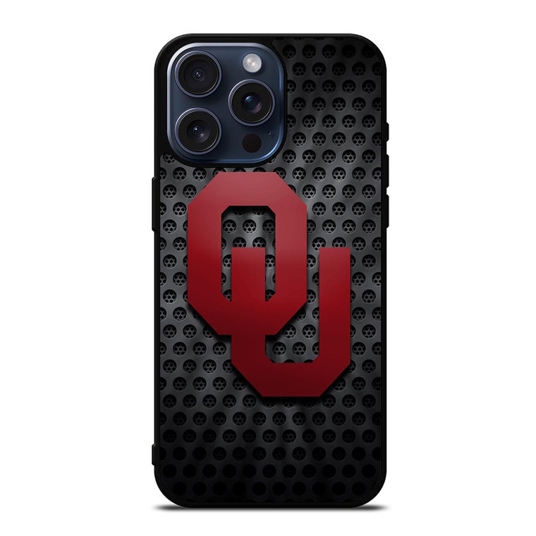 OKLAHOMA SOONERS SYMBOL iPhone 15 Pro Max Case Cover