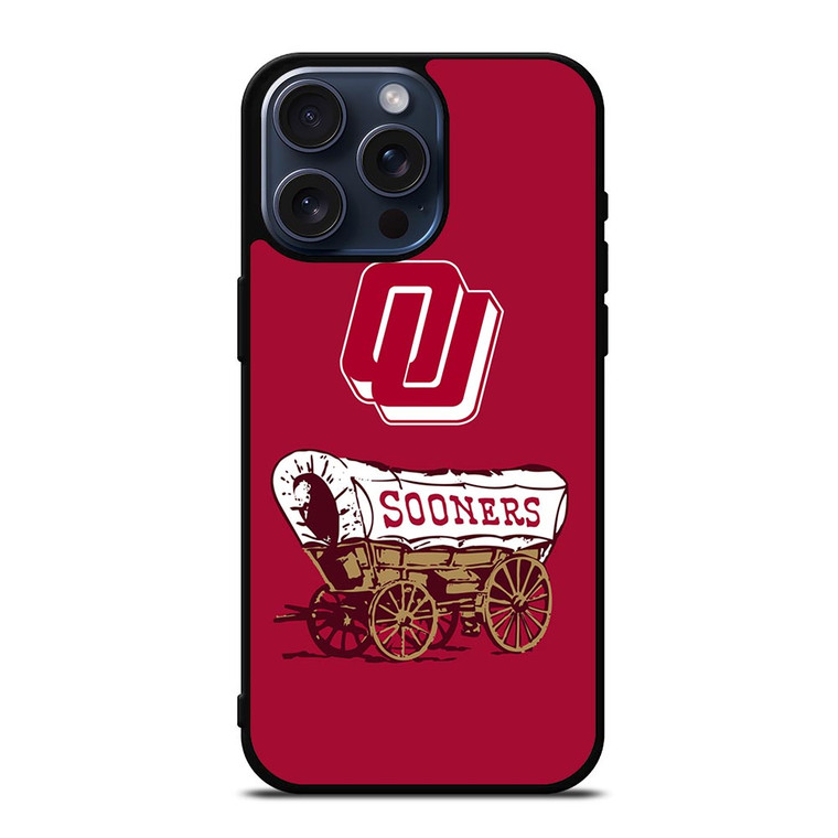 OKLAHOMA SOONERS iPhone 15 Pro Max Case Cover