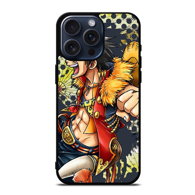 ONE PIECE LUFFY iPhone 15 Pro Max Case Cover