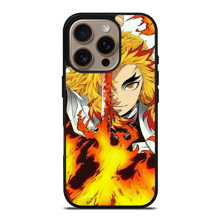 DEMON SLAYER RENGOKU ANIME iPhone 16 Pro Case Cover