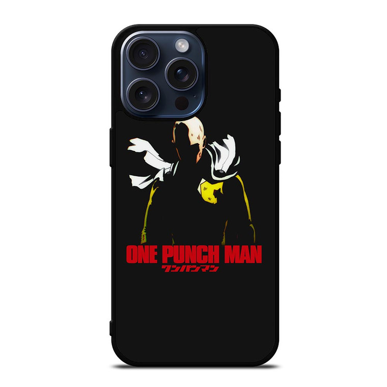 ONE PUNCH MAN SAITAMA iPhone 15 Pro Max Case Cover