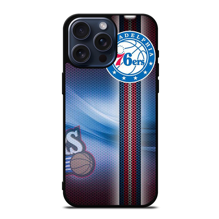 PHILADELPHIA 76ers Logo iPhone 15 Pro Max Case Cover