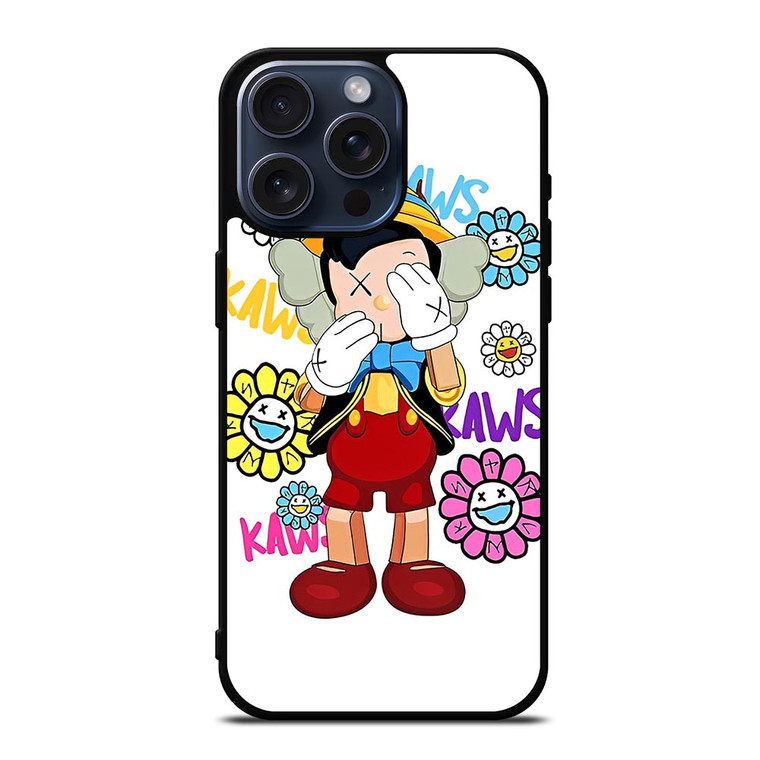 PINOKIO KAWS iPhone 15 Pro Max Case Cover