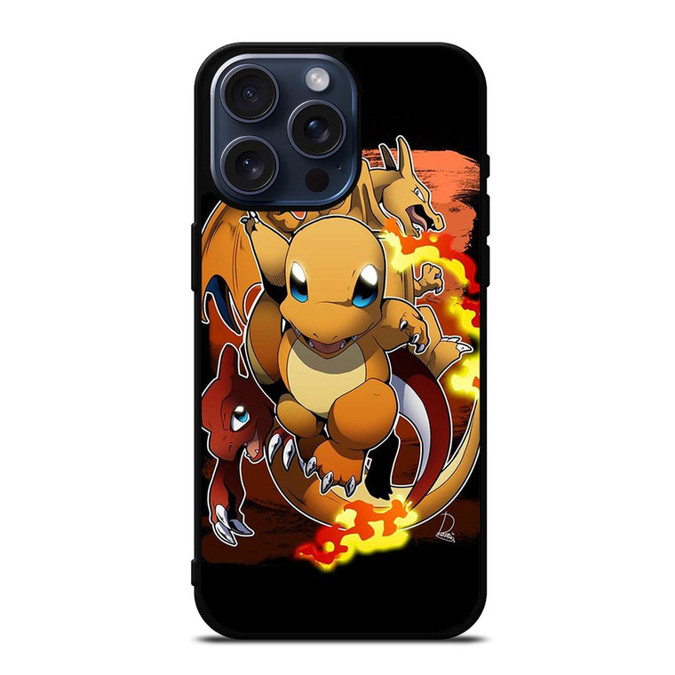 POKEMON CHARIZAR CUTE POCKET MONSTERS iPhone 15 Pro Max Case Cover