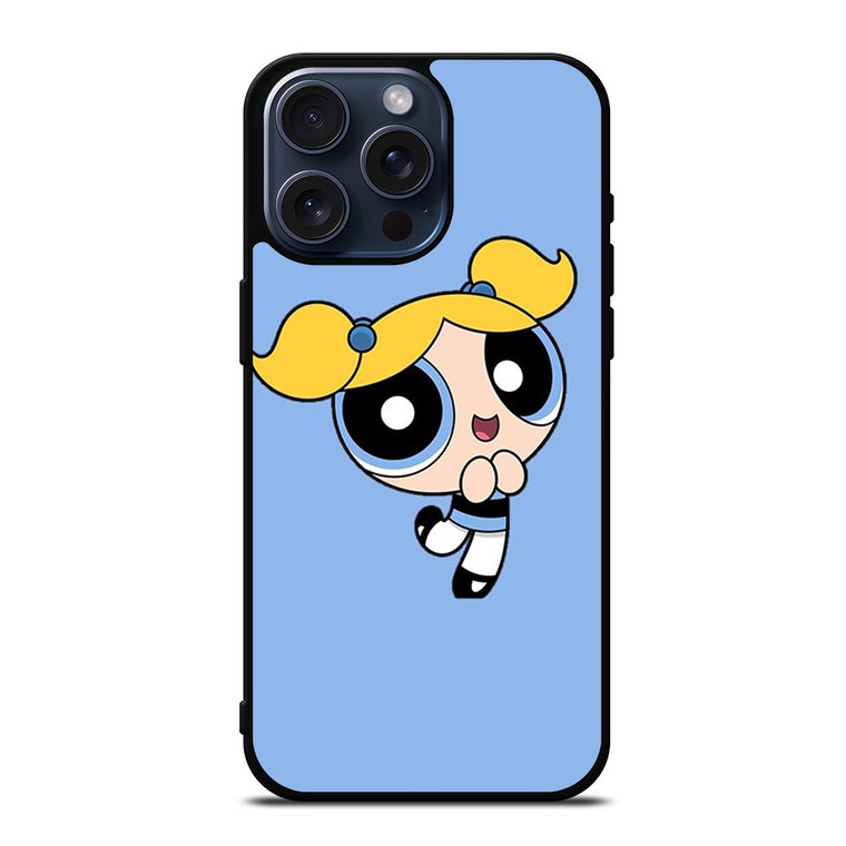 POWERPUFF GIRLS BUBBLES CARTOON NETWORK iPhone 15 Pro Max Case Cover