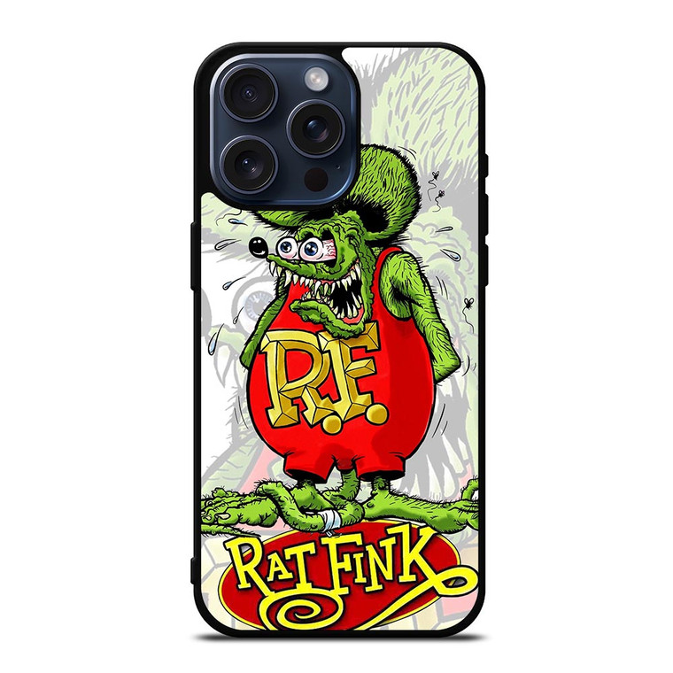 RAT FINK iPhone 15 Pro Max Case Cover RAT FINK iPhone 15 Pro Max Case Cover