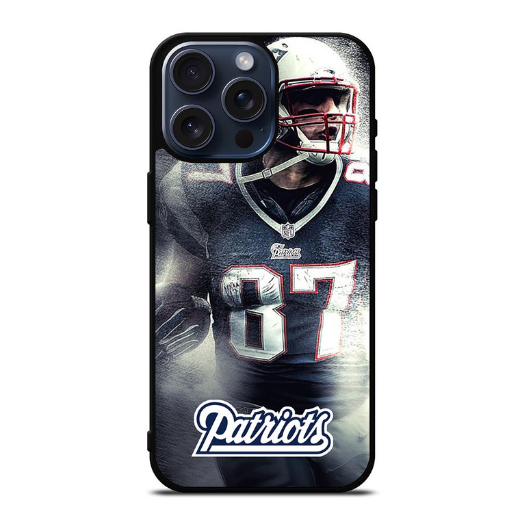 ROB GRONKOWSKI NEW ENGLAND PATRIOTS 2 iPhone 15 Pro Max Case Cover