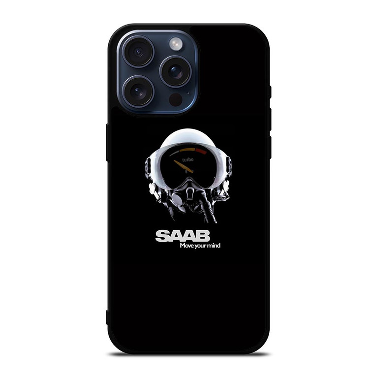 SAAB Move Your Mind iPhone 15 Pro Max Case Cover SAAB Move Your Mind iPhone 15 Pro Max Case Cover