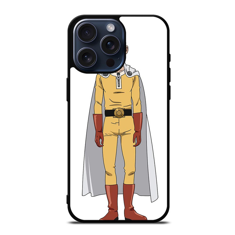 SAITAMA FUNNY ONE PUNCH MAN iPhone 15 Pro Max Case Cover