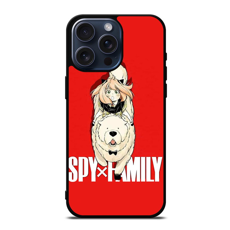 SPY X FAMILY ANYA AND BOND iPhone 15 Pro Max Case Cover