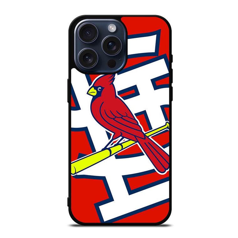 ST. LOUIS CARDINALS BASEBALL iPhone 15 Pro Max Case Cover