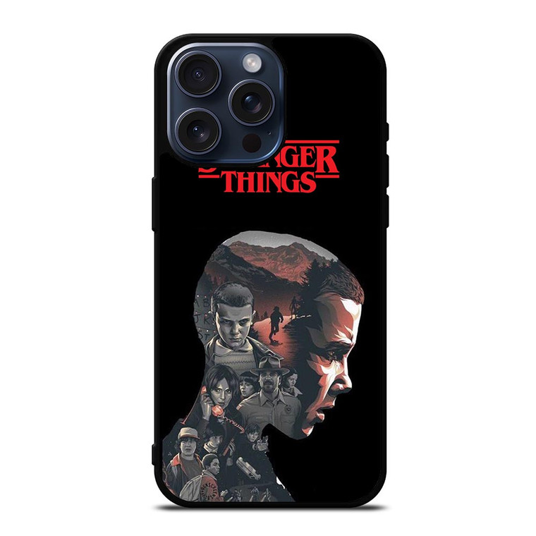 STRANGER THINGS ART iPhone 15 Pro Max Case Cover