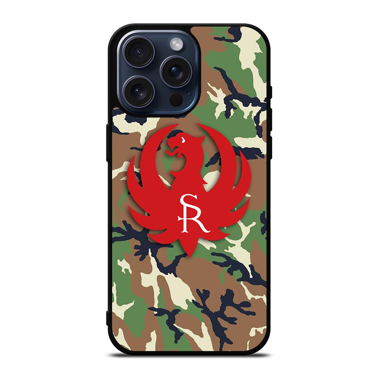 STURM RUGER FIREARM CAMO iPhone 15 Pro Max Case Cover