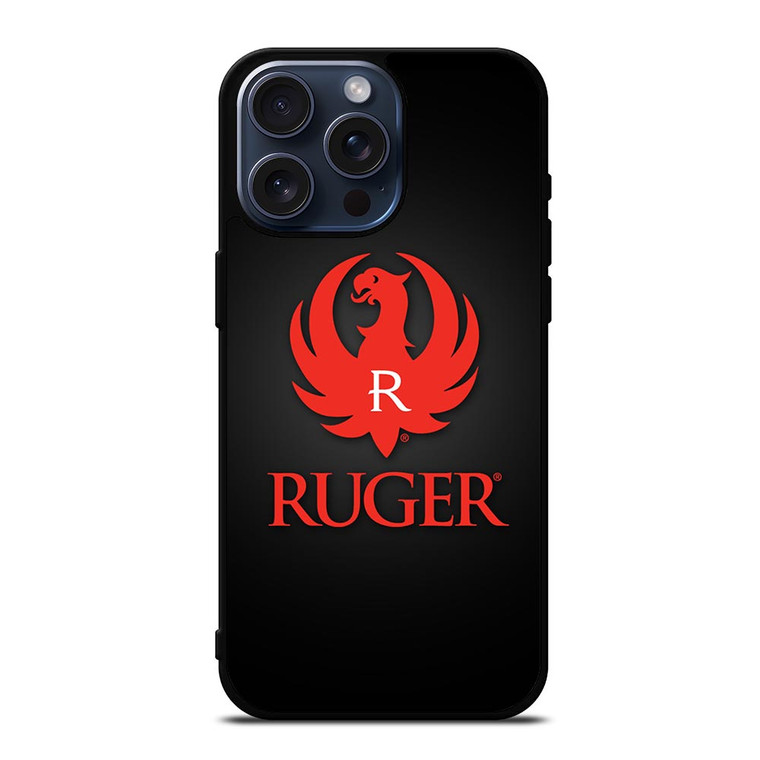 STURM RUGER FIREARM WEAPON LOGO iPhone 15 Pro Max Case Cover