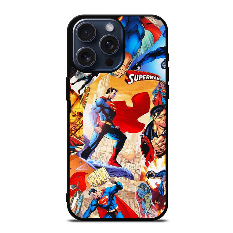 SUPERMAN DC HERO iPhone 15 Pro Max Case Cover