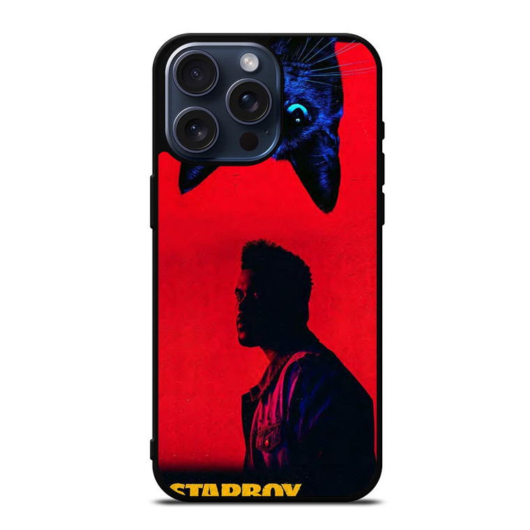 THE WEEKND STARBOY CAT iPhone 15 Pro Max Case Cover THE WEEKND STARBOY CAT iPhone 15 Pro Max Case Cover