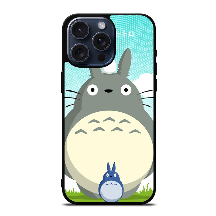 TOTORO TONARI NO iPhone 15 Pro Max Case Cover TOTORO TONARI NO iPhone 15 Pro Max Case Cover