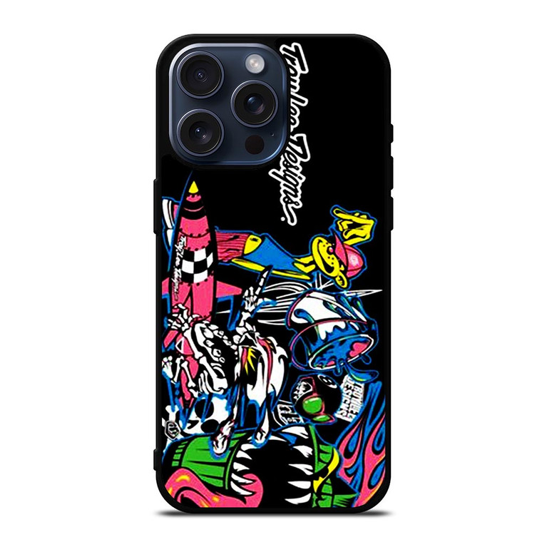 TROY LEE DESIGN ICON iPhone 15 Pro Max Case Cover TROY LEE DESIGN ICON iPhone 15 Pro Max Case Cover