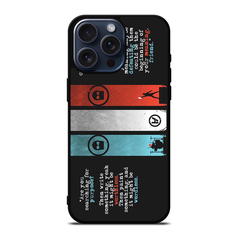 TWENTY ONE PILOTS KITCHEN SINK iPhone 15 Pro Max Case Cover TWENTY ONE PILOTS KITCHEN SINK iPhone 15 Pro Max Case Cover