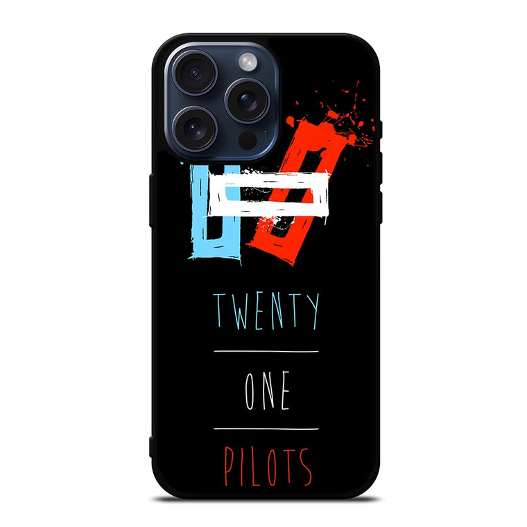 TWENTY ONE PILOTS SYMBOL iPhone 15 Pro Max Case Cover TWENTY ONE PILOTS SYMBOL iPhone 15 Pro Max Case Cover